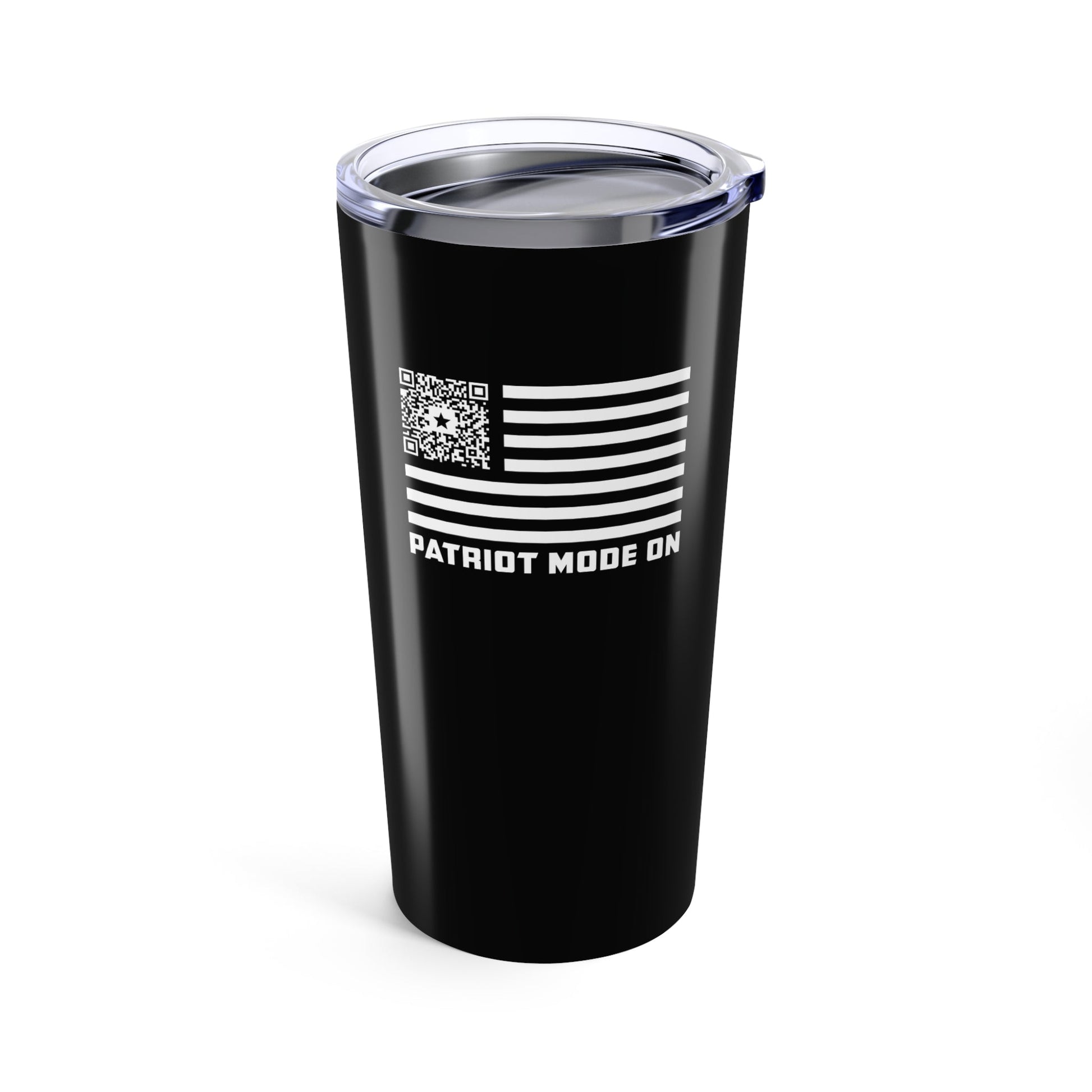 Patriot – Tumbler – Black – Patriot Mode On - QR NATION