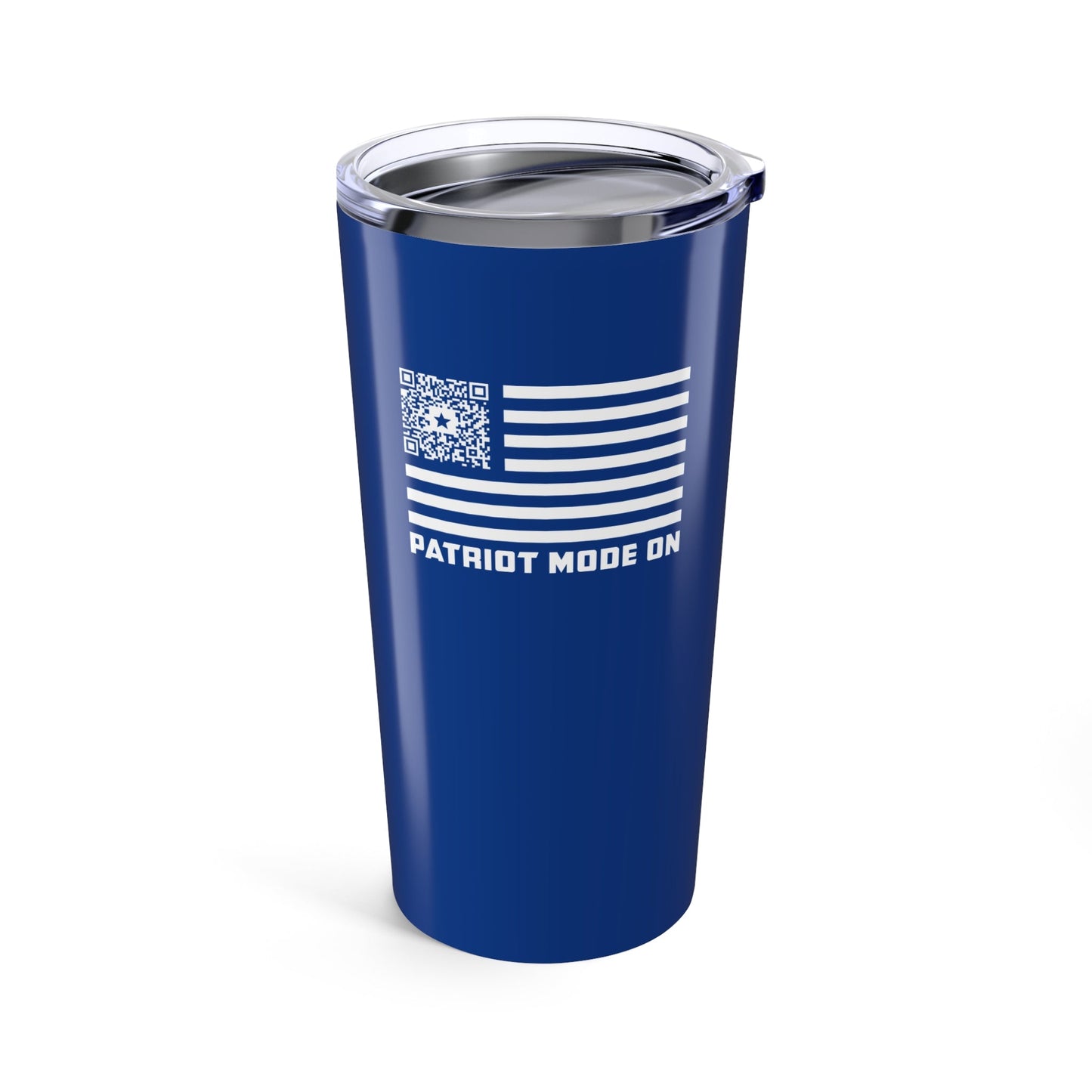 Patriot – Tumbler – Dark Blue – Patriot Mode On - QR NATION
