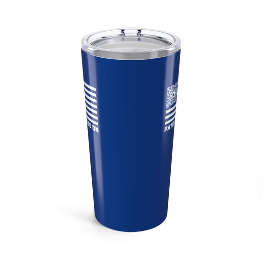 Patriot β Tumbler β Dark Blue β Patriot Mode On - QR NATION