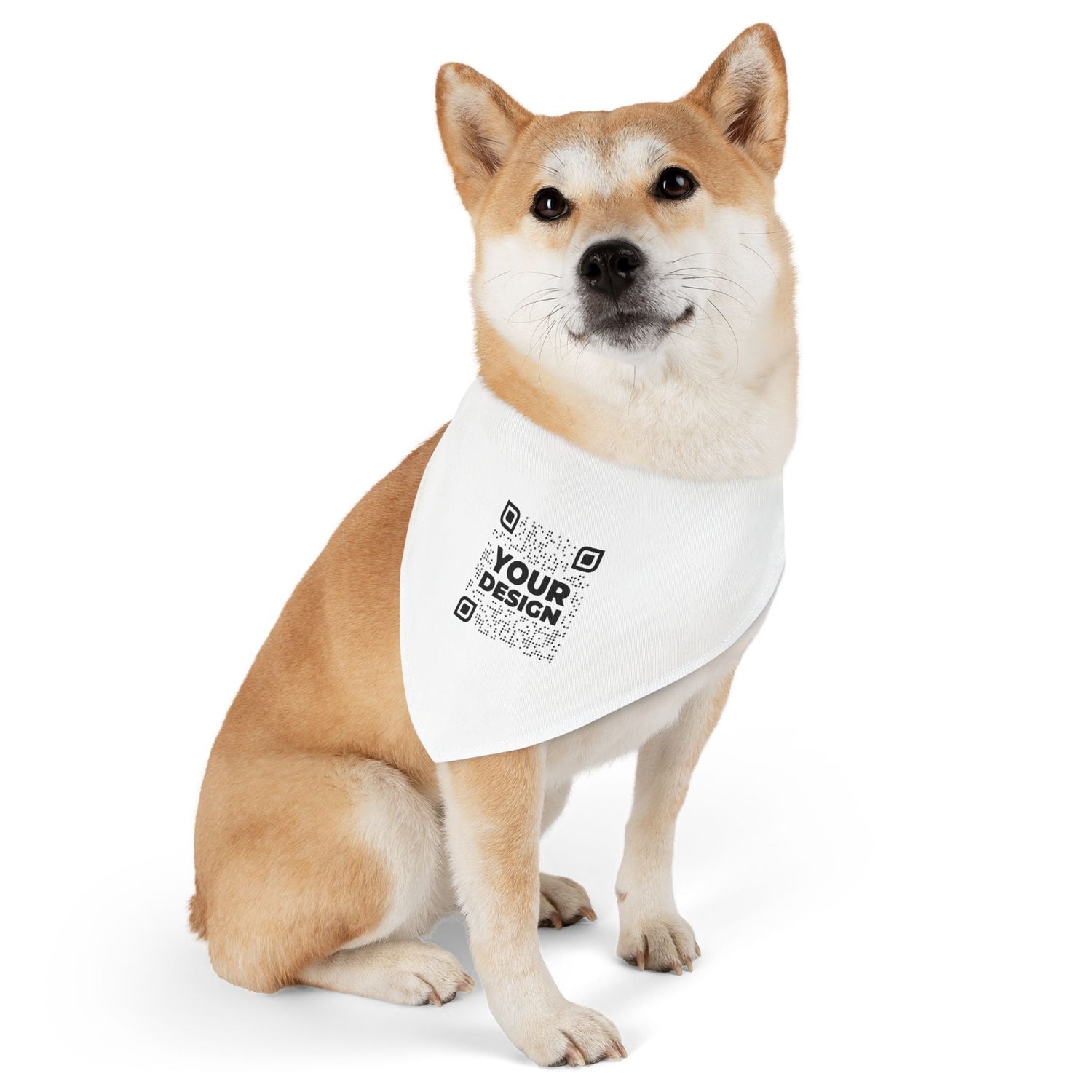 Pet Bandana Collar - QR NATION