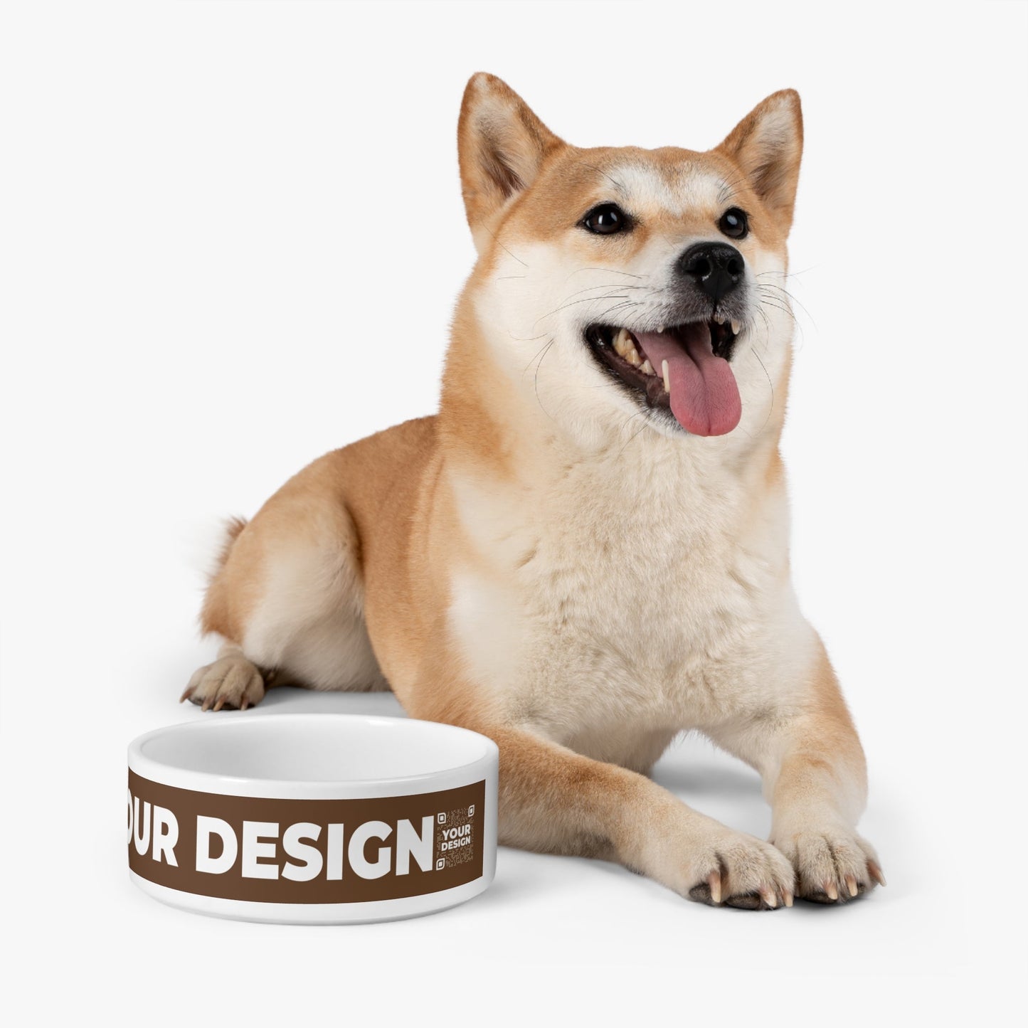 Pet Bowl - Brown - QR NATION