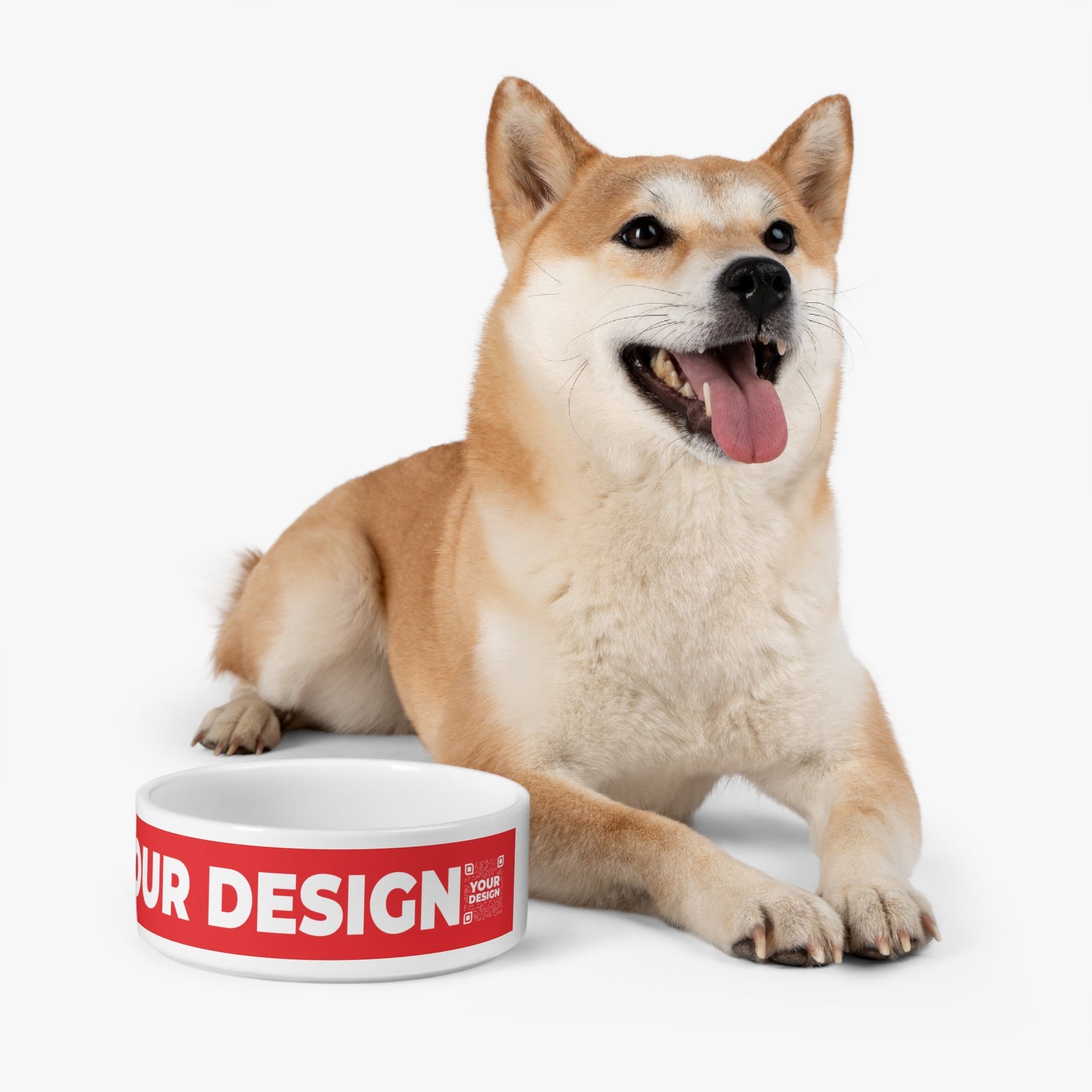 Pet Bowl - Red - QR NATION
