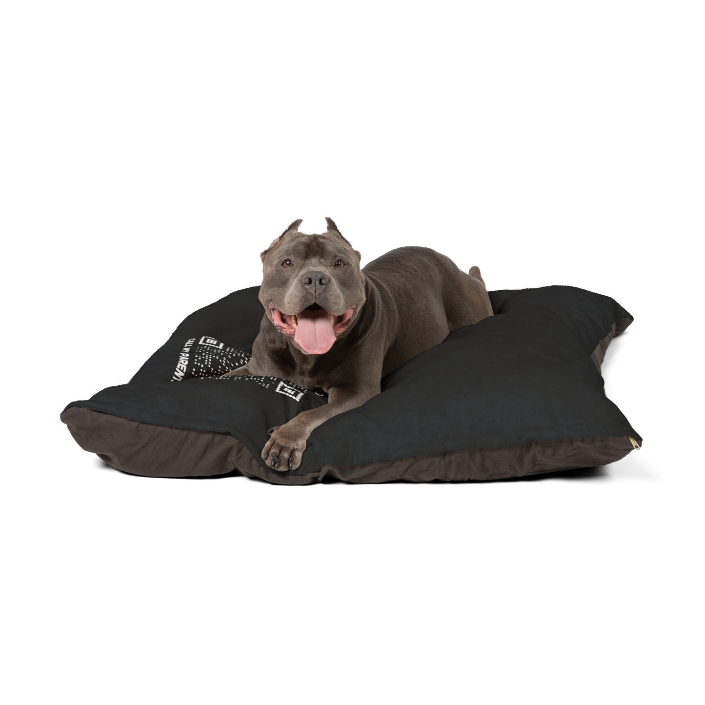 Pet Collection – Bed – Black – Scan to Call My Parents - QR NATION