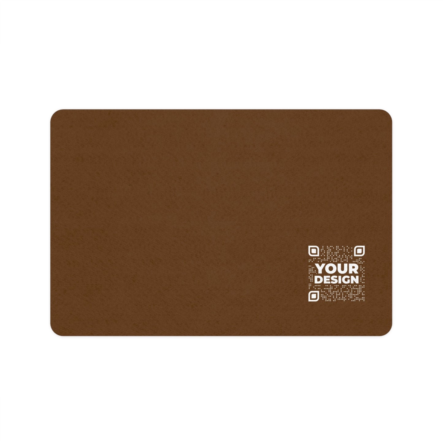Pet Food Mat – Brown - QR NATION