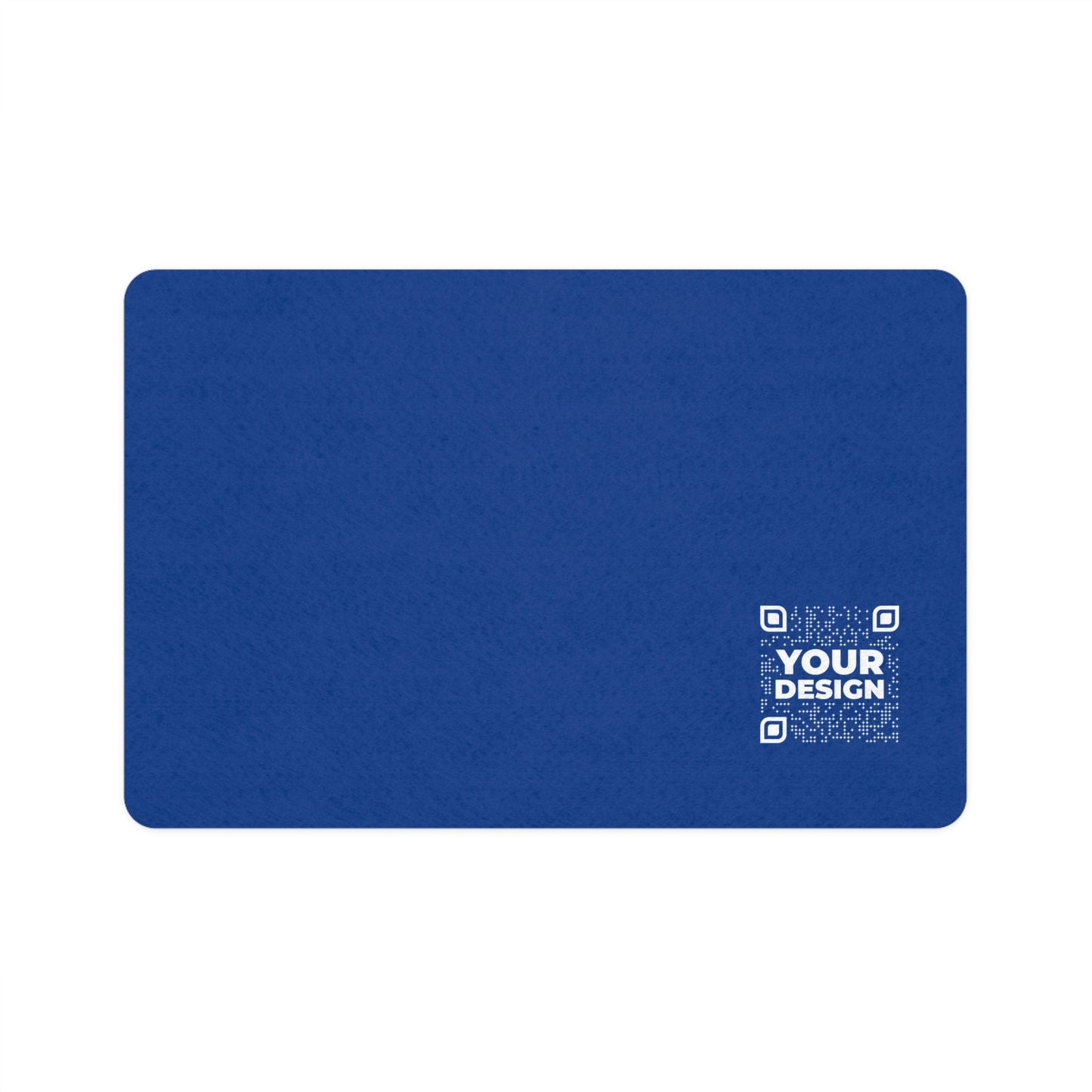 Pet Food Mat – Dark Blue - QR NATION