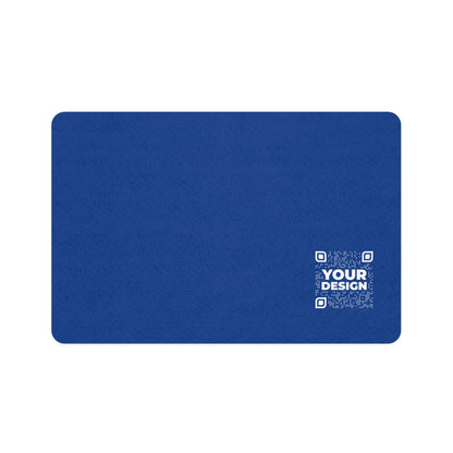 Pet Food Mat – Dark Blue - QR NATION