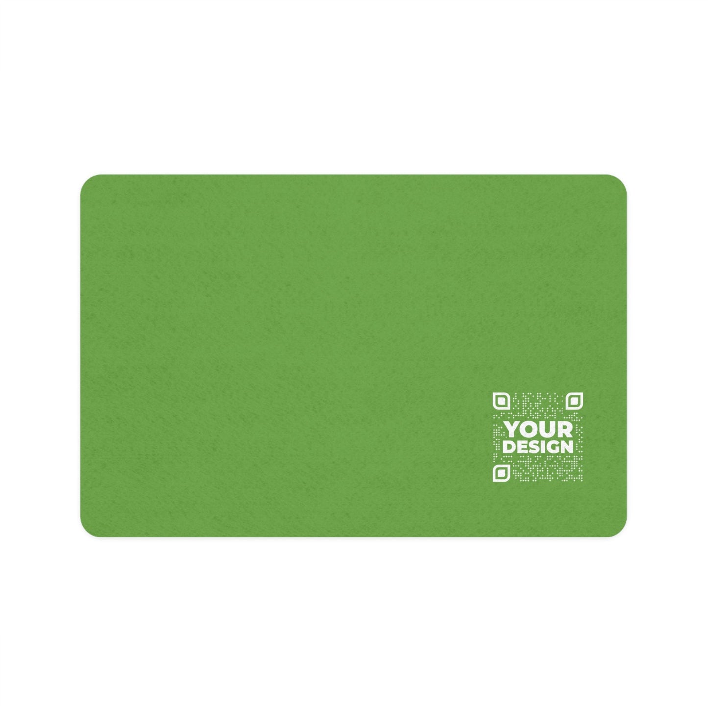 Pet Food Mat – Green - QR NATION