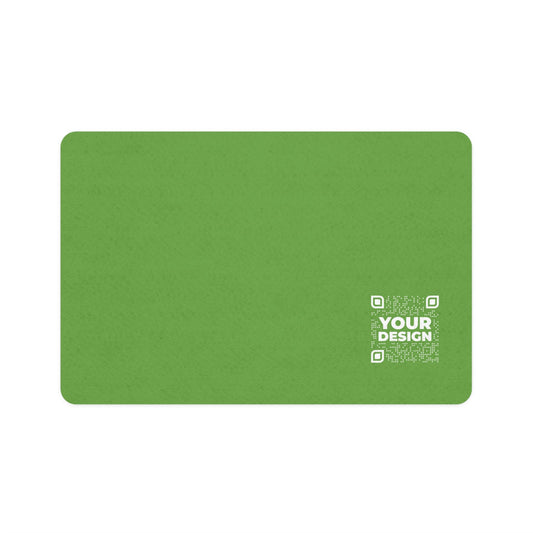 Pet Food Mat – Green - QR NATION