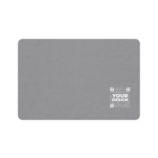 Pet Food Mat – Grey - QR NATION