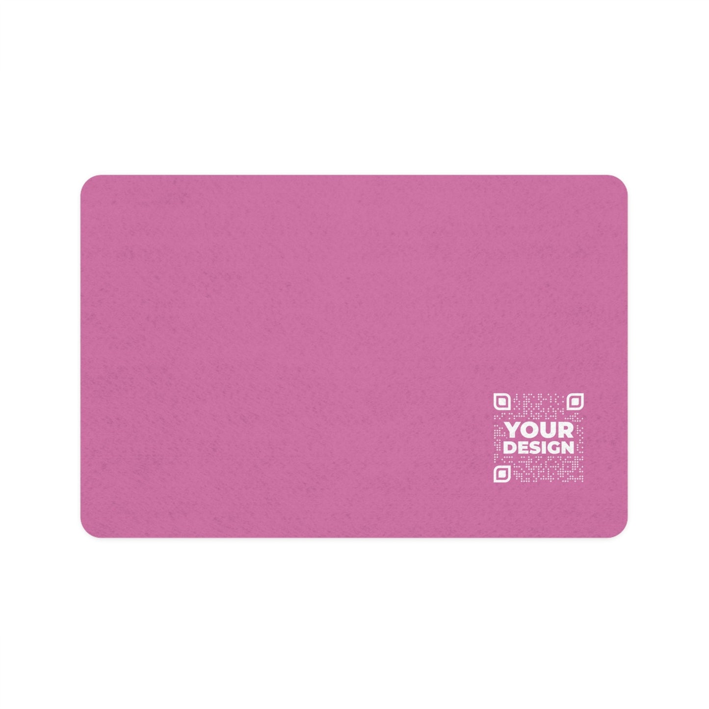 Pet Food Mat – Pink - QR NATION