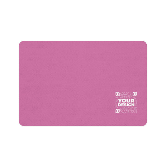 Pet Food Mat – Pink - QR NATION