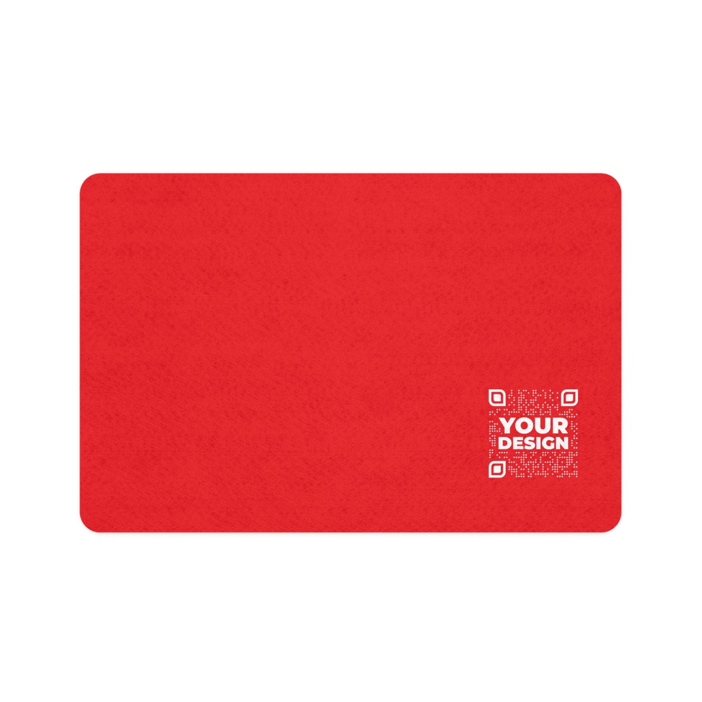 Pet Food Mat – Red - QR NATION