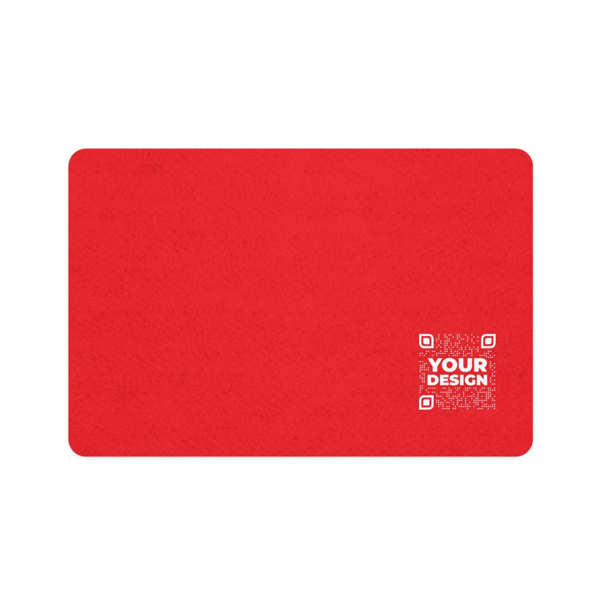 Pet Food Mat – Red - QR NATION
