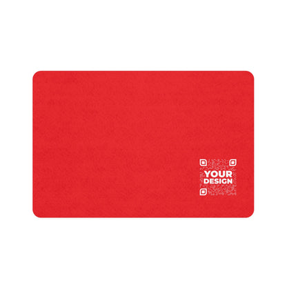 Pet Food Mat – Red - QR NATION