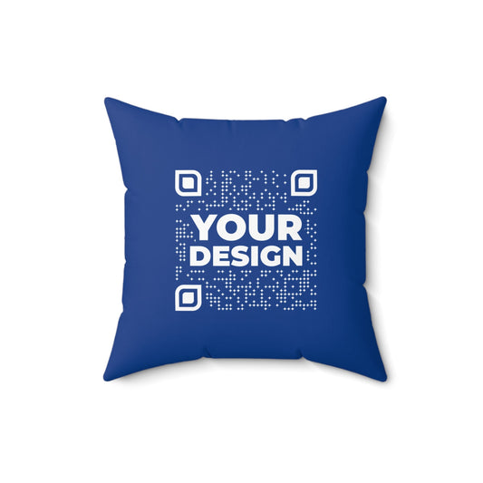 Pillow – Dark Blue - QR NATION