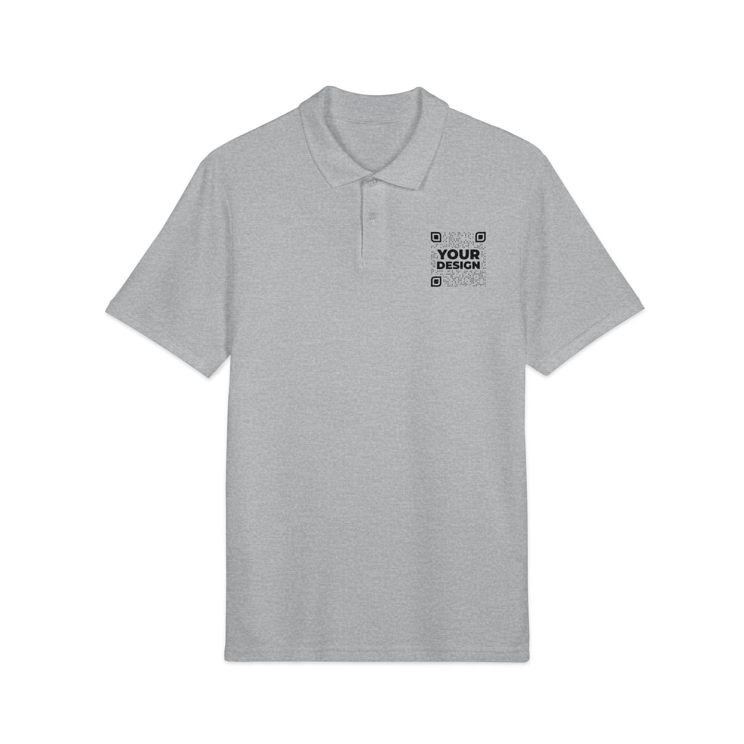 Polo – Grey - QR NATION