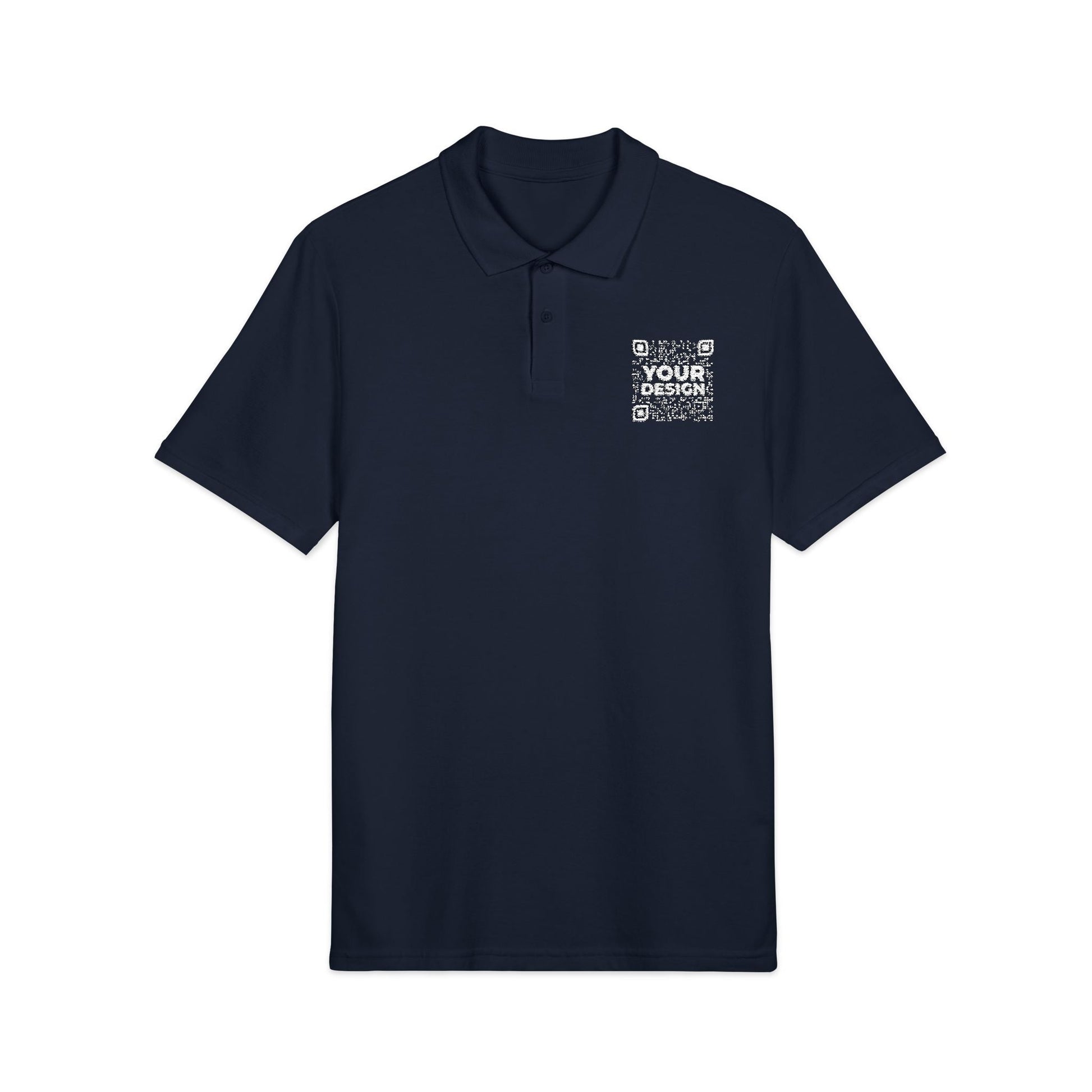 Polo – Navy - QR NATION