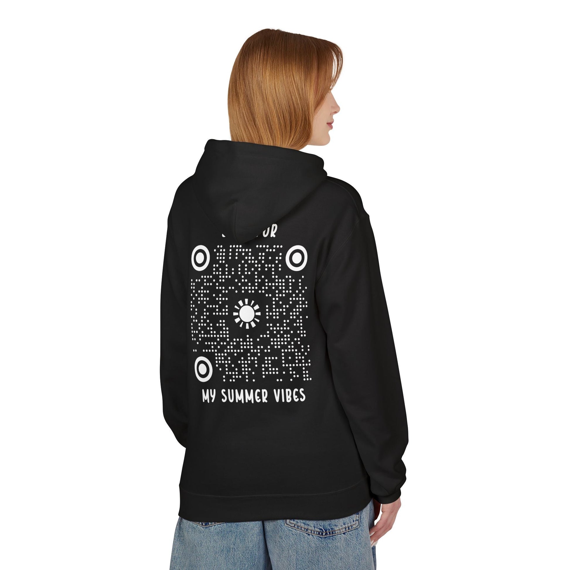 Summer – Hoodie – Scan for My Summer Vibes - QR NATION