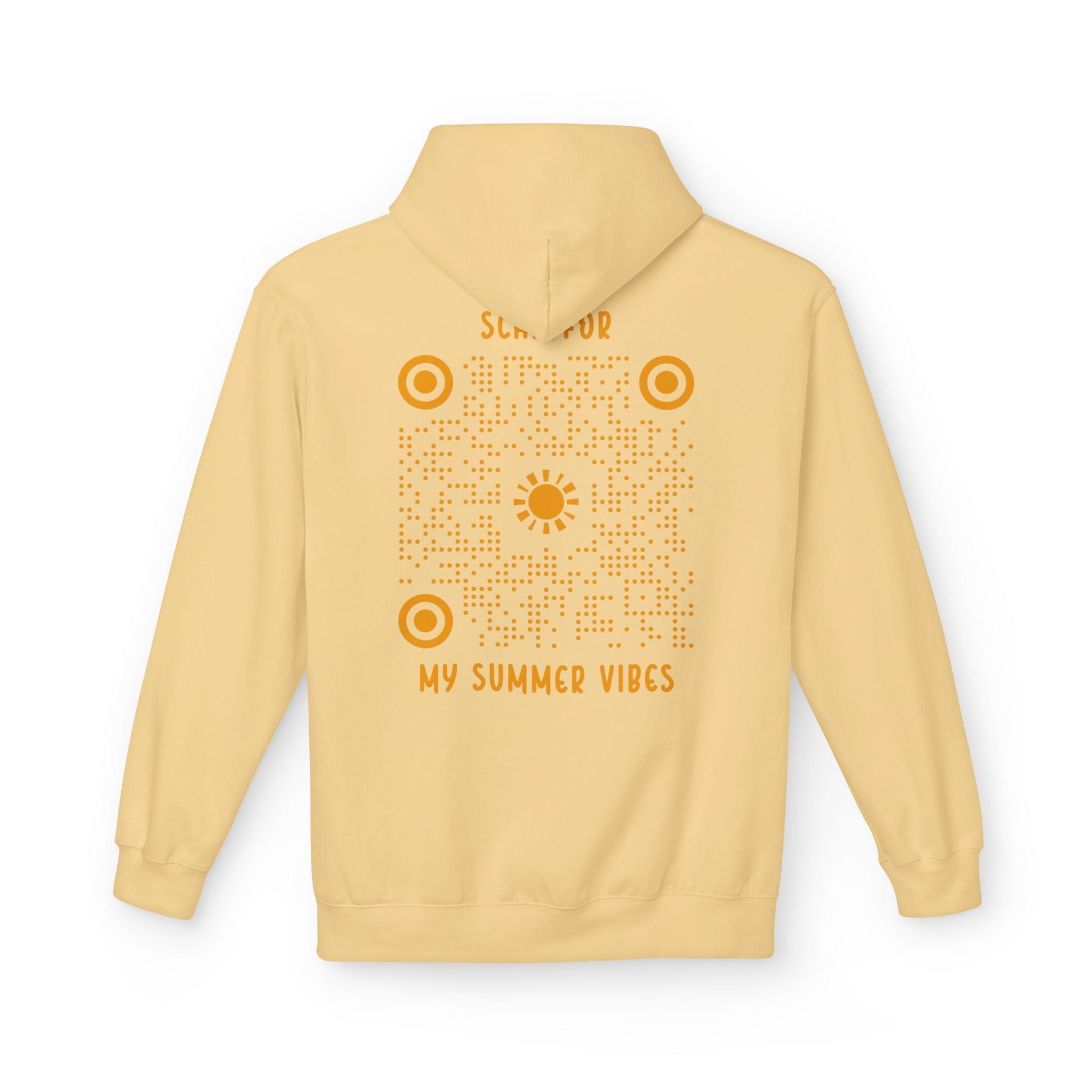 Summer – Hoodie – Scan for My Summer Vibes - QR NATION