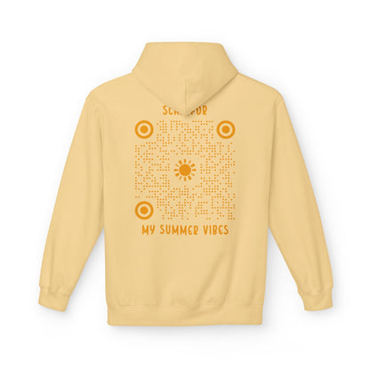 Summer – Hoodie – Scan for My Summer Vibes - QR NATION
