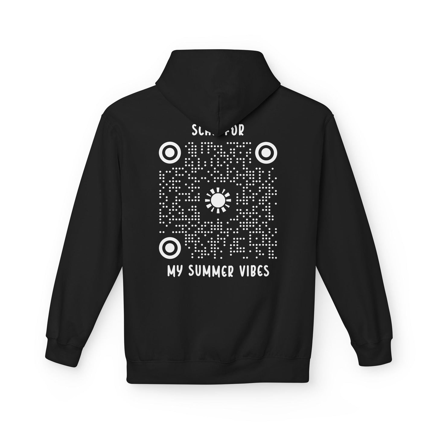 Summer – Hoodie – Scan for My Summer Vibes - QR NATION