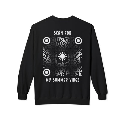Summer – Sweatshirt – Scan for My Summer Vibes - QR NATION