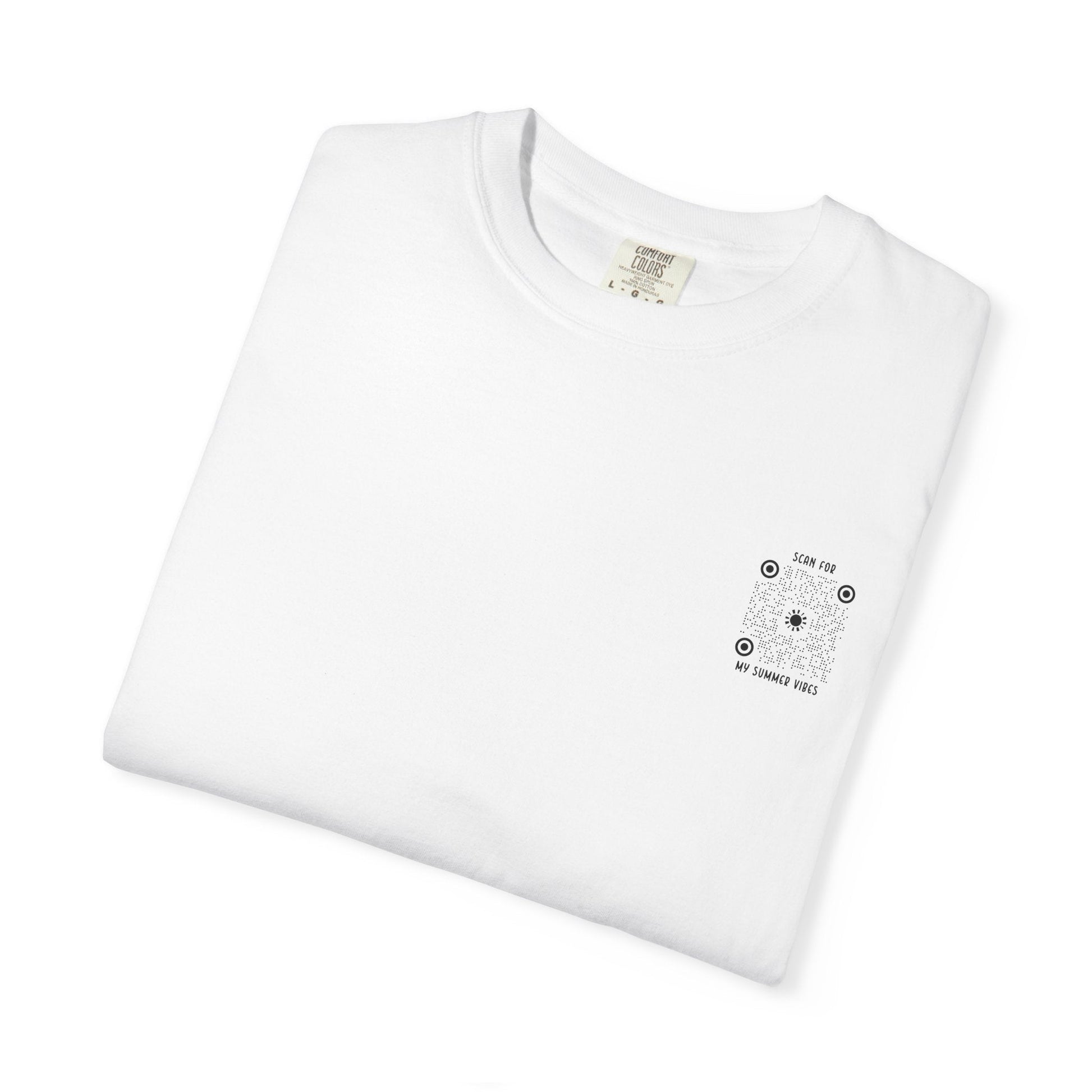 Summer – T-shirt – Scan for My Summer Vibes - QR NATION