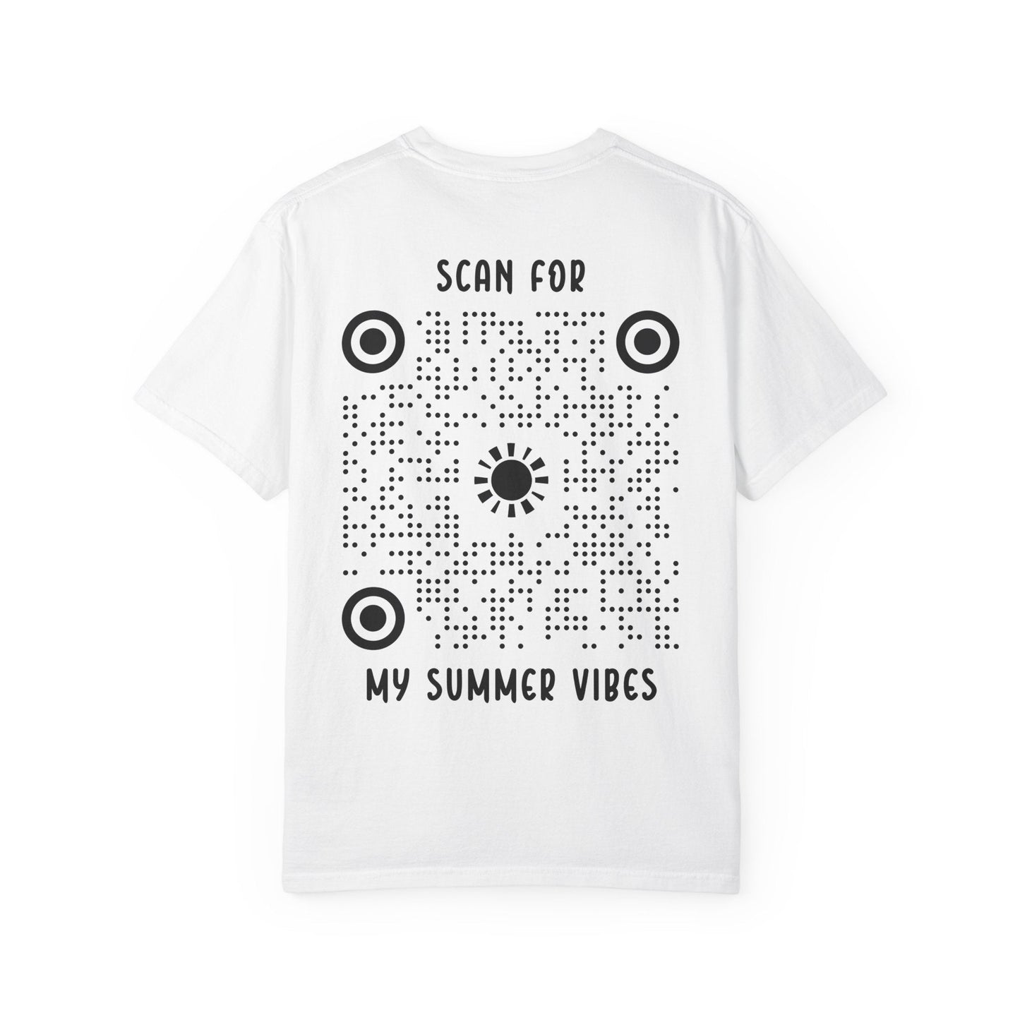 Summer – T-shirt – Scan for My Summer Vibes - QR NATION