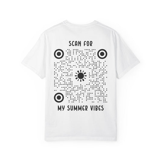 Summer – T-shirt – Scan for My Summer Vibes - QR NATION