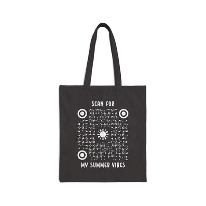 Summer – Tote Bag – Scan for My Summer Vibes - QR NATION