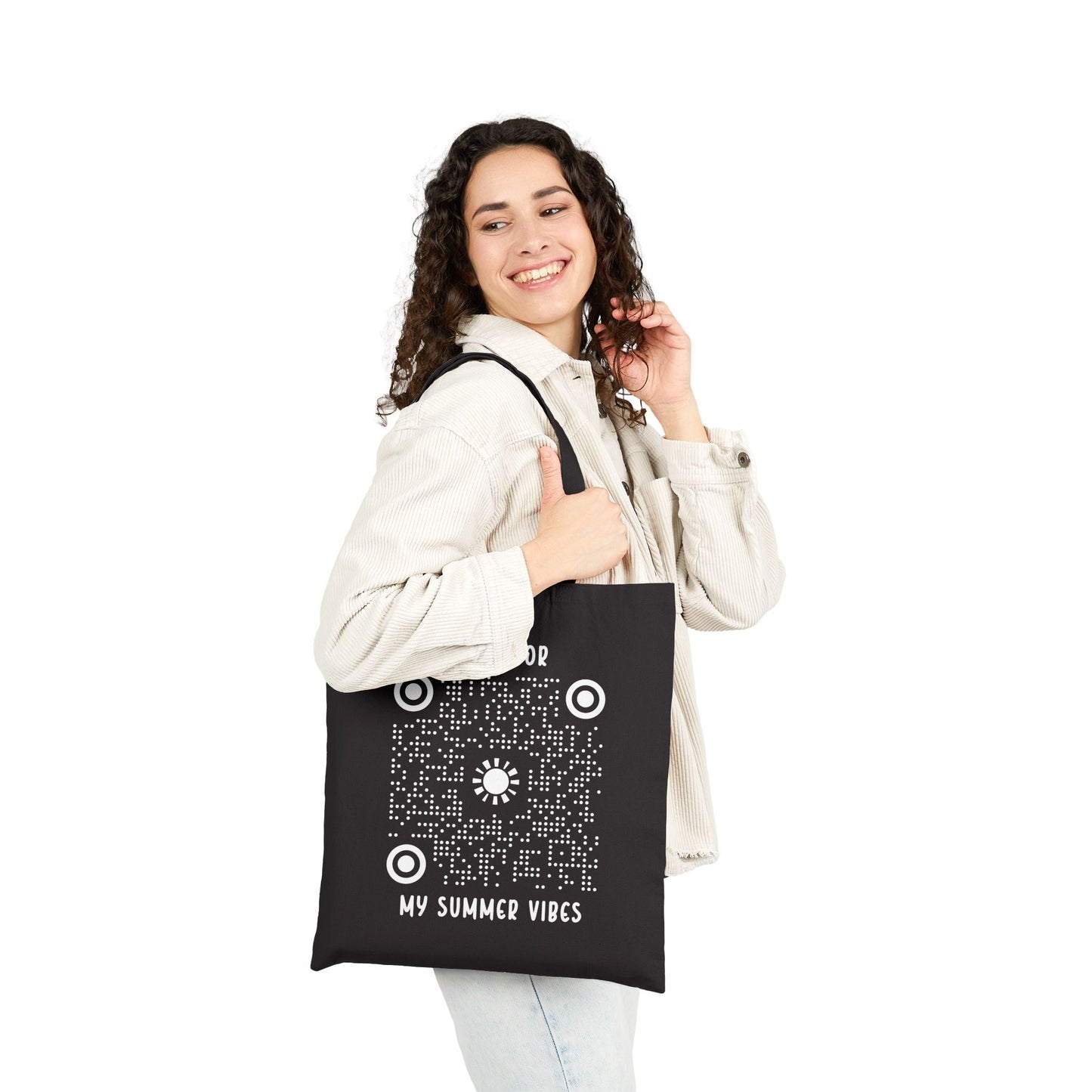 Summer – Tote Bag – Scan for My Summer Vibes - QR NATION