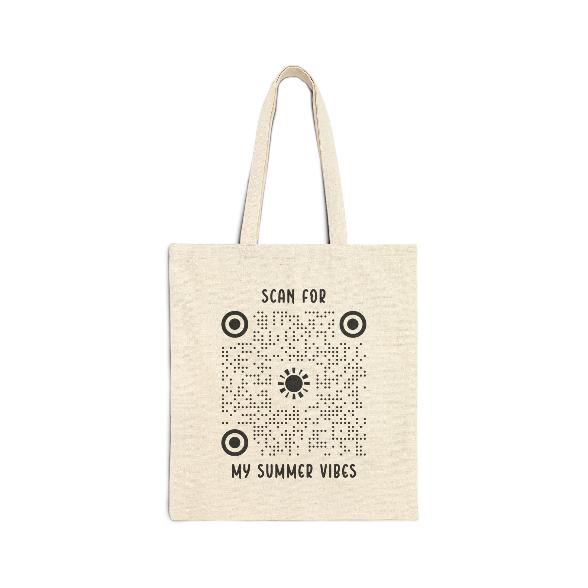 Summer – Tote Bag – Scan for My Summer Vibes - QR NATION