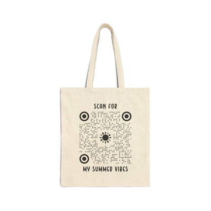 Summer – Tote Bag – Scan for My Summer Vibes - QR NATION