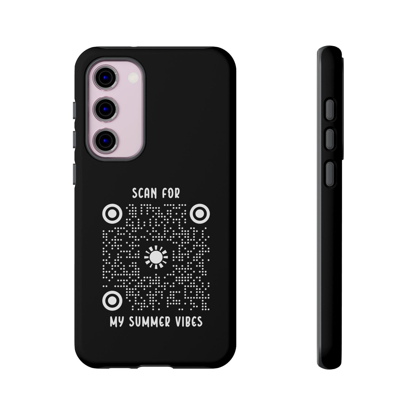 Summer – Tough Case – Black – Scan for My Summer Vibes - QR NATION