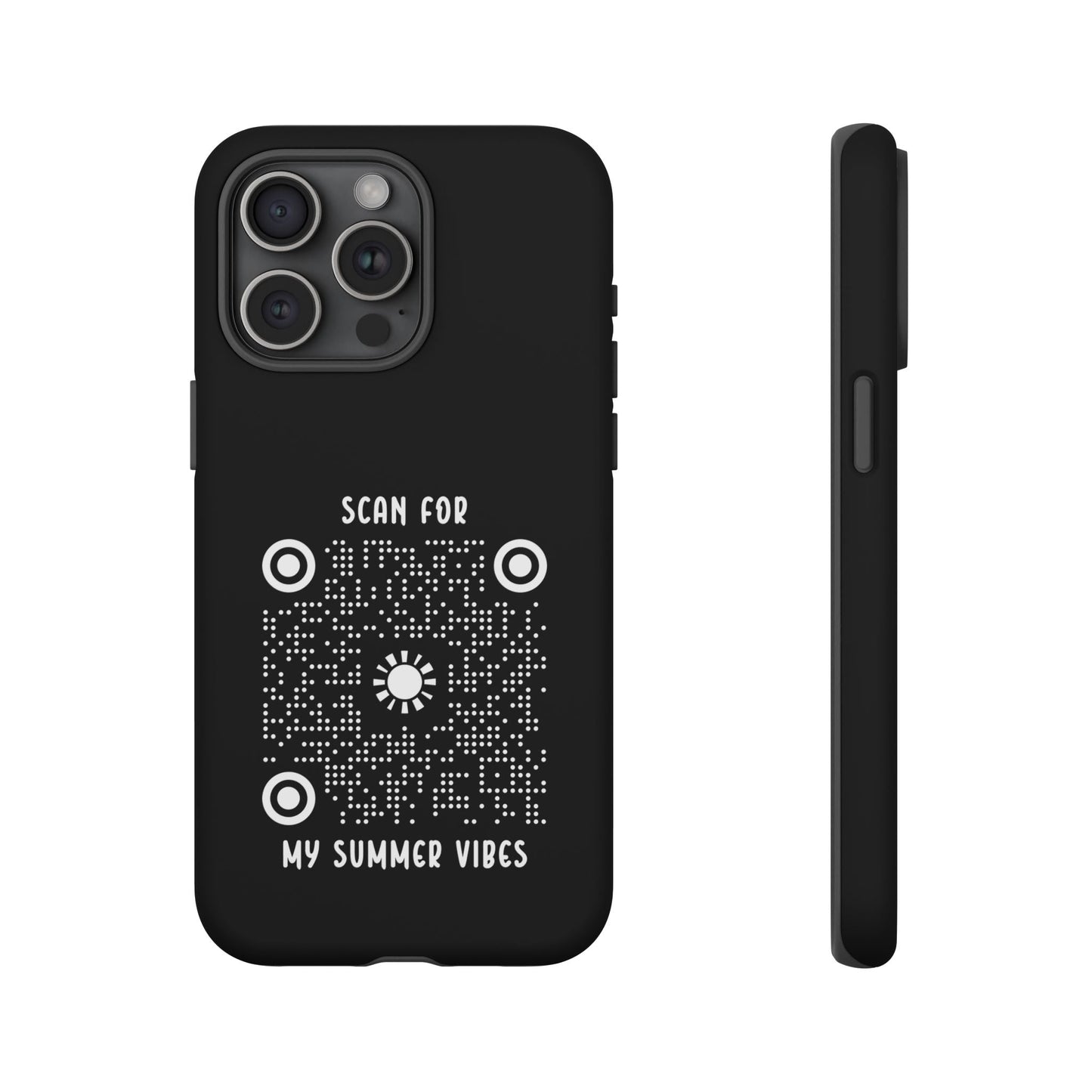 Summer – Tough Case – Black – Scan for My Summer Vibes - QR NATION