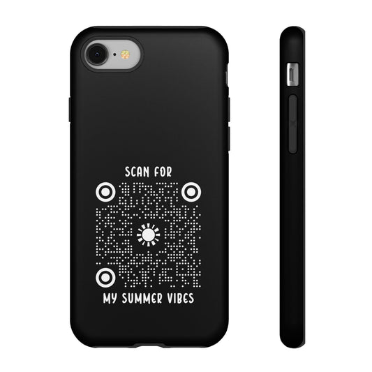 Summer – Tough Case – Black – Scan for My Summer Vibes - QR NATION