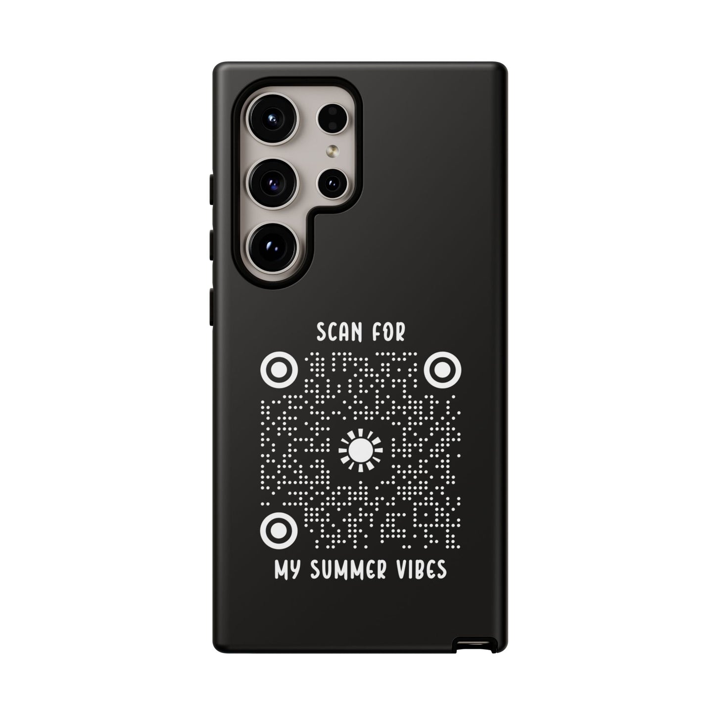 Summer – Tough Case – Black – Scan for My Summer Vibes - QR NATION