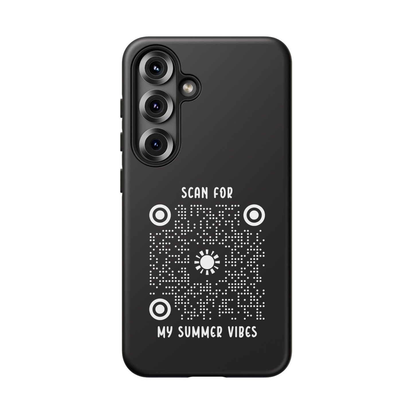 Summer – Tough Case – Black – Scan for My Summer Vibes - QR NATION