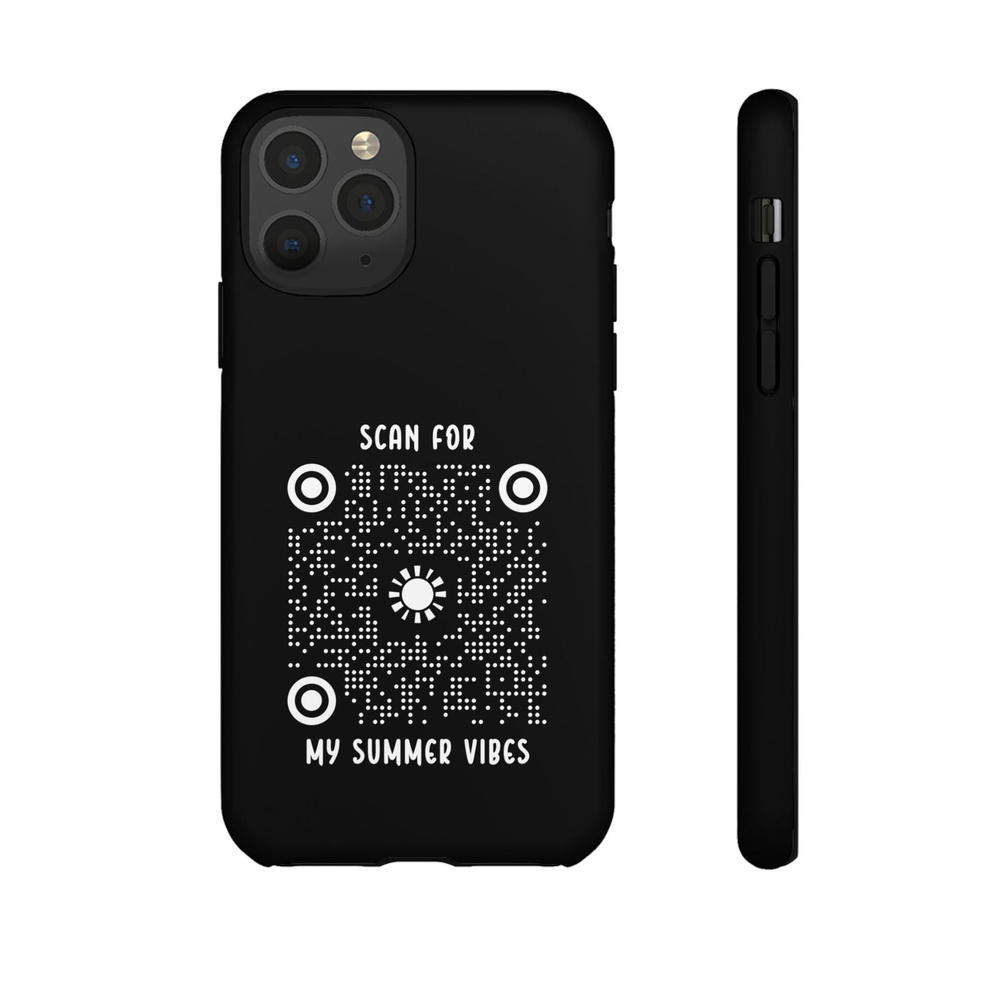 Summer – Tough Case – Black – Scan for My Summer Vibes - QR NATION