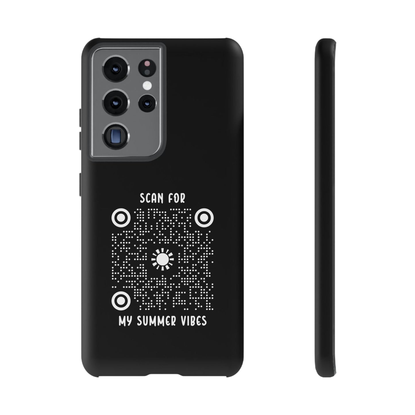 Summer – Tough Case – Black – Scan for My Summer Vibes - QR NATION