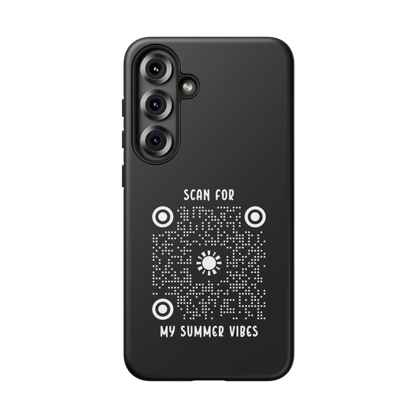 Summer – Tough Case – Black – Scan for My Summer Vibes - QR NATION