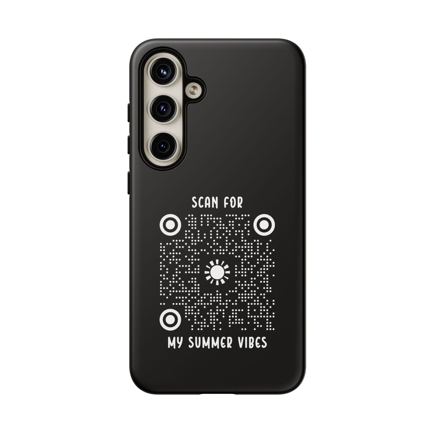 Summer – Tough Case – Black – Scan for My Summer Vibes - QR NATION