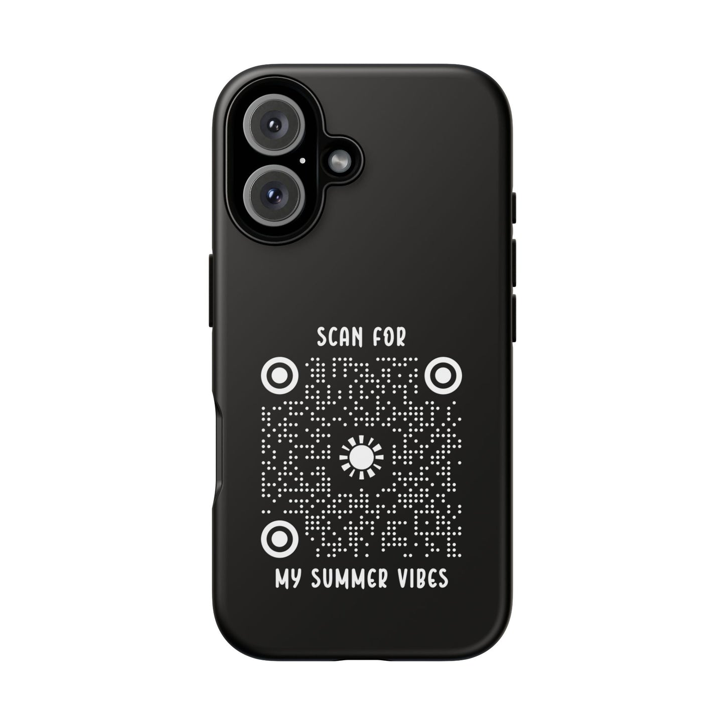 Summer – Tough Case – Black – Scan for My Summer Vibes - QR NATION