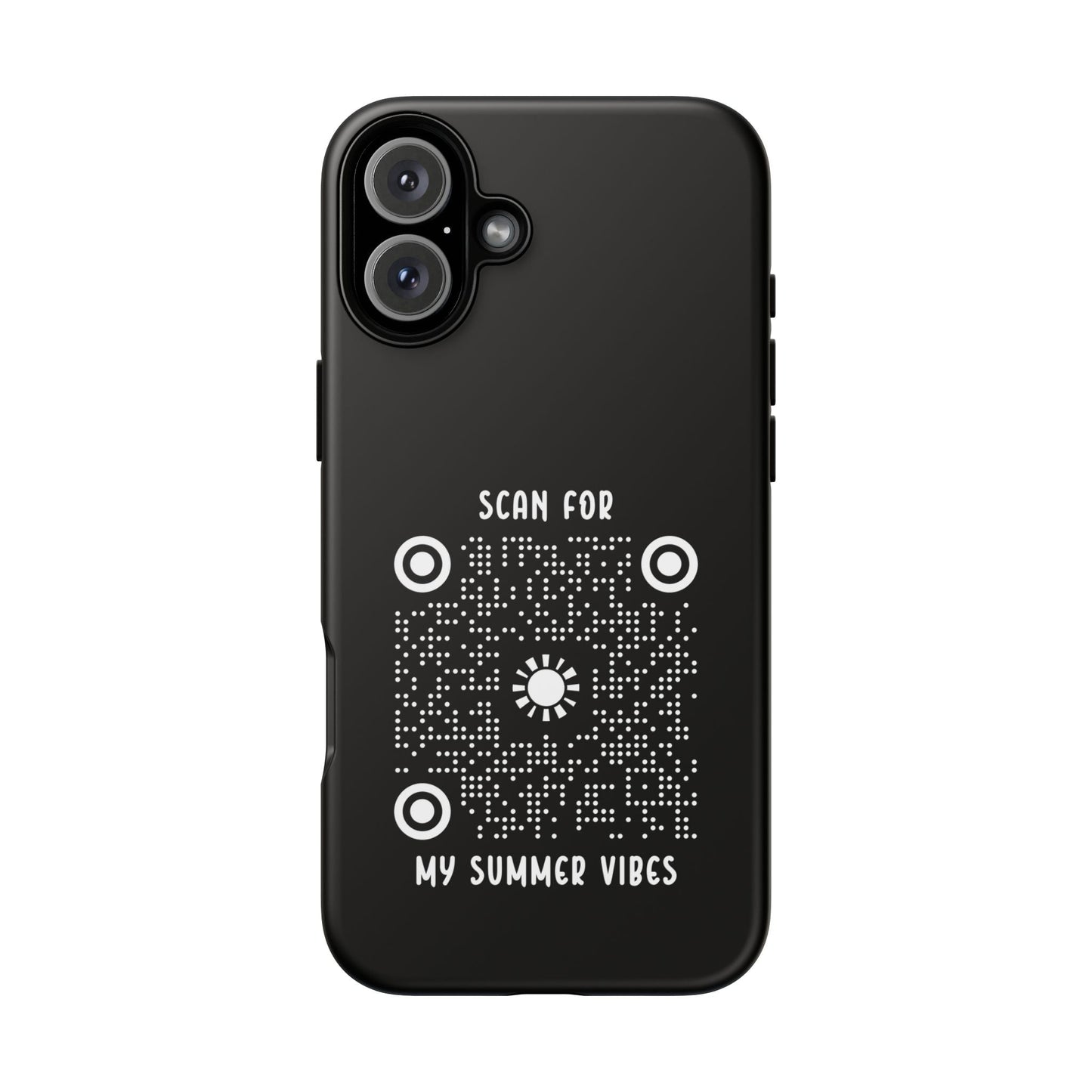 Summer – Tough Case – Black – Scan for My Summer Vibes - QR NATION