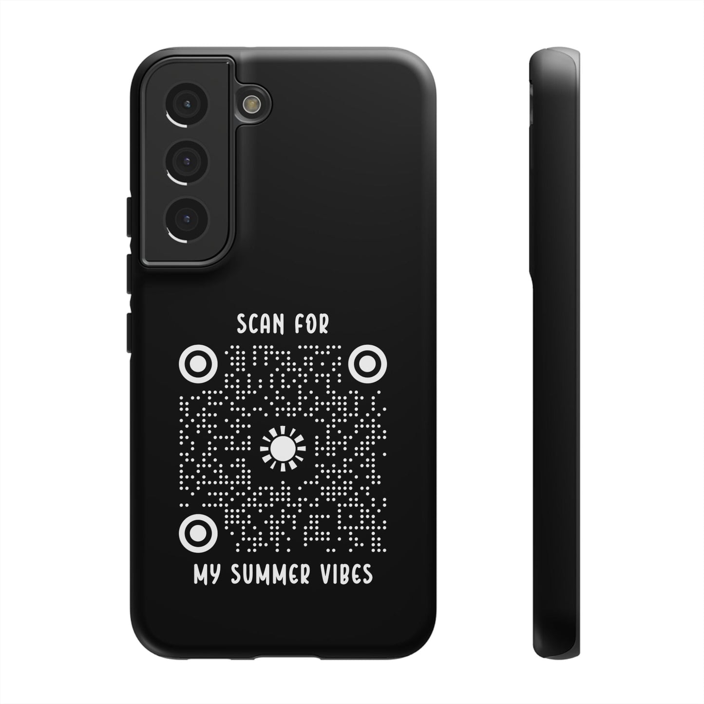 Summer – Tough Case – Black – Scan for My Summer Vibes - QR NATION
