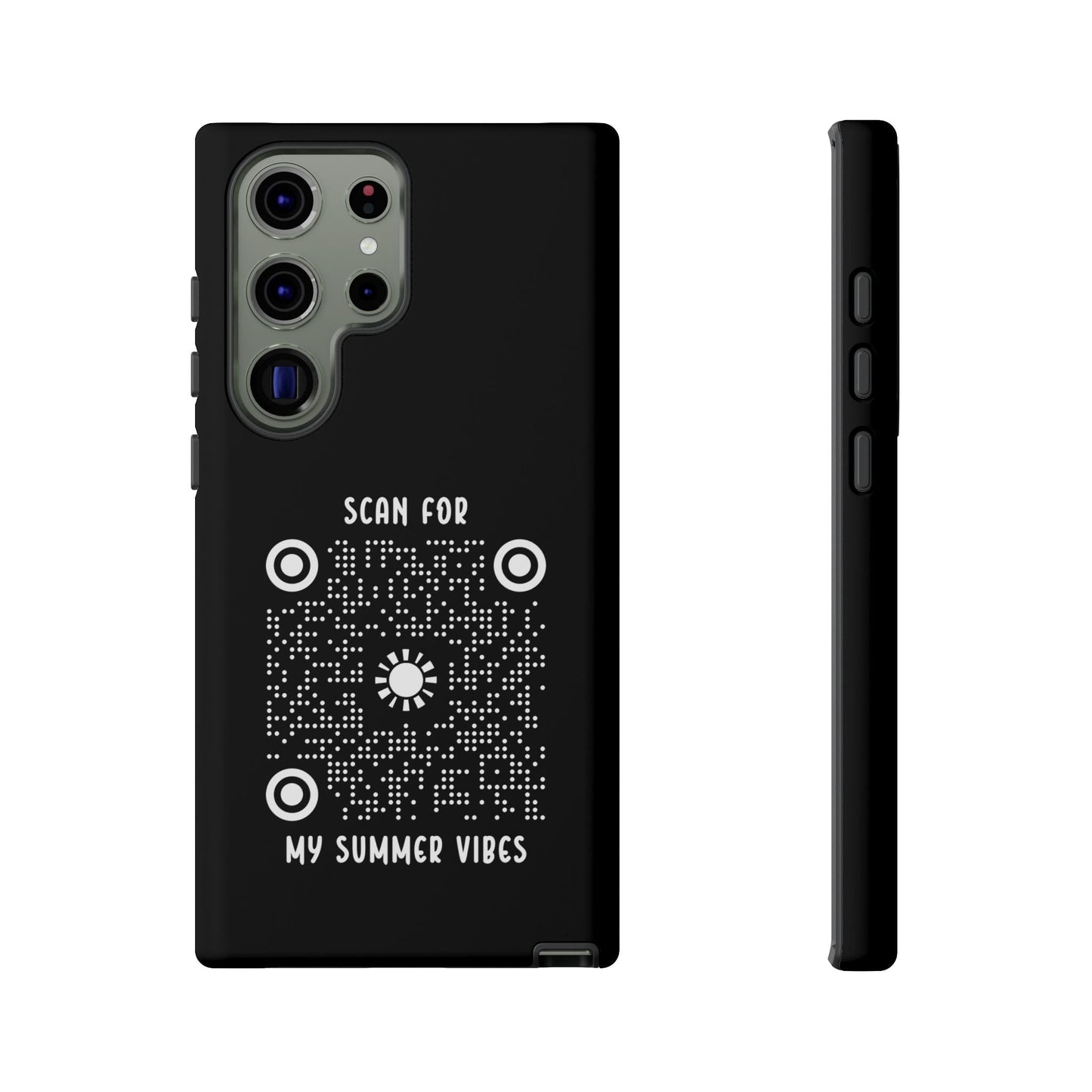 Summer – Tough Case – Black – Scan for My Summer Vibes - QR NATION