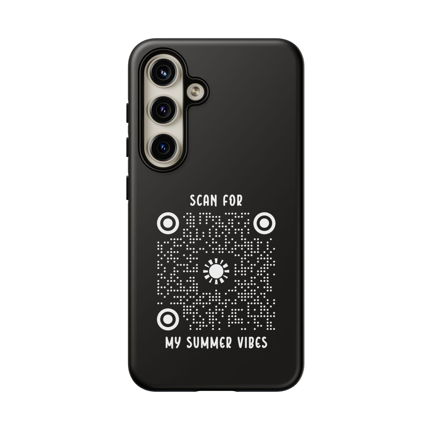 Summer – Tough Case – Black – Scan for My Summer Vibes - QR NATION