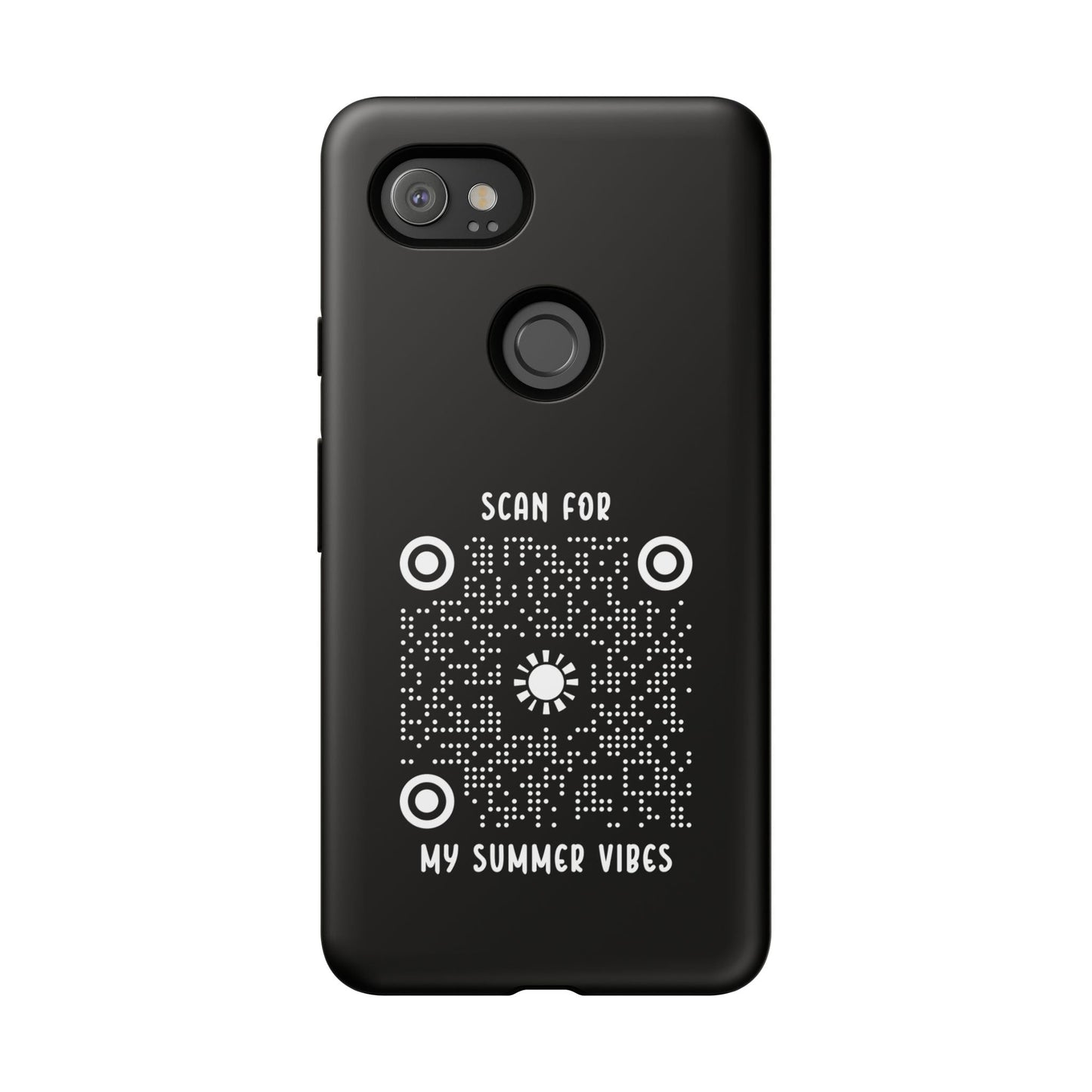 Summer – Tough Case – Black – Scan for My Summer Vibes - QR NATION