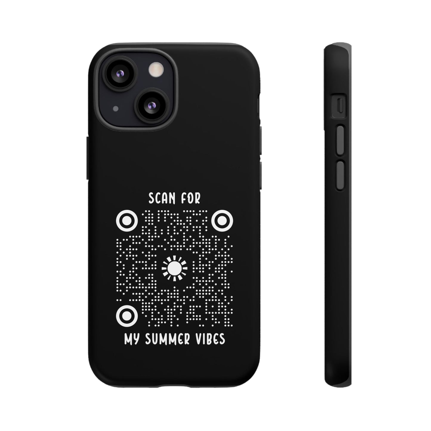 Summer – Tough Case – Black – Scan for My Summer Vibes - QR NATION