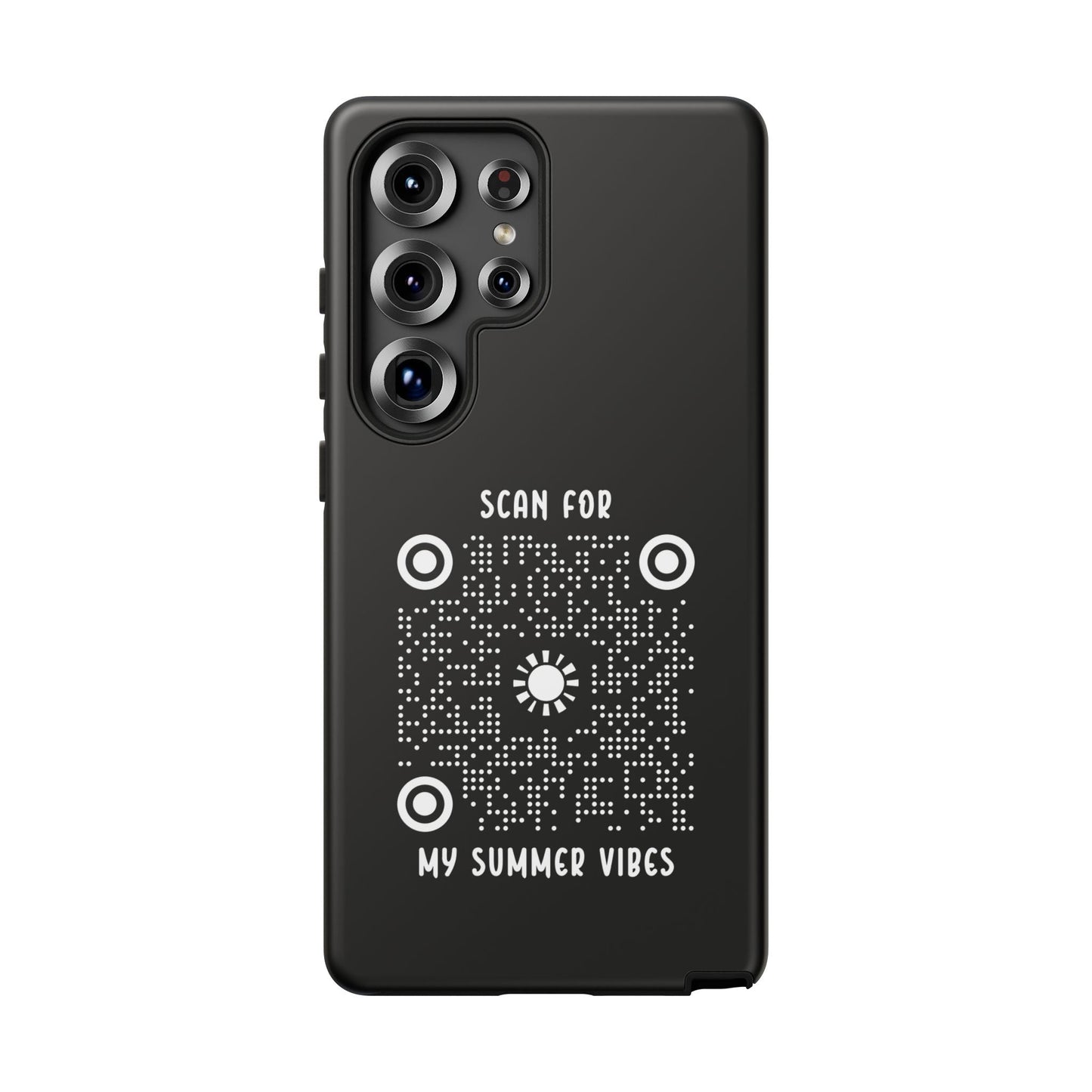 Summer – Tough Case – Black – Scan for My Summer Vibes - QR NATION
